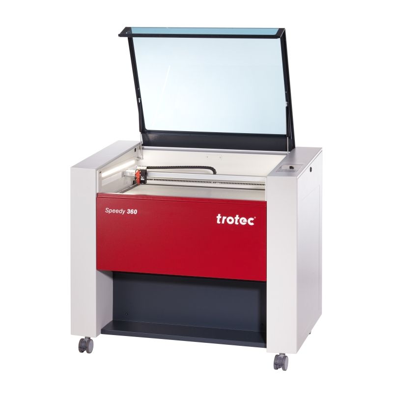 Trotec Speedy 360 CO2 Flatbed Laser Engraver & Cutter